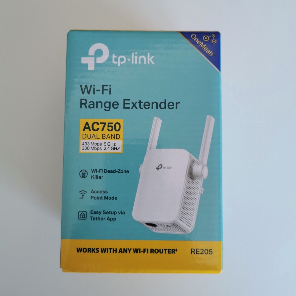 TP-LINK AC750 Wifi Range Extender RE205 Dual Band